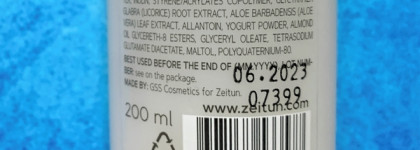 А пенка ли? Zeitun Gentle Milky Cleansing Foam Hudu