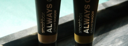 Мои любимчики для создания ленивого макияжа Smashbox Always On Cream Shadow в оттенках Olive и Taupe