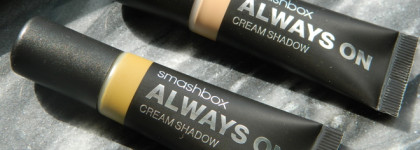 Мои любимчики для создания ленивого макияжа Smashbox Always On Cream Shadow в оттенках Olive и Taupe