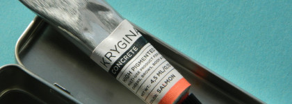 Делюсь средством для создания самого весеннего макияжа. Конкрит в оттенке Salmon от Krygina Cosmetics Concrete