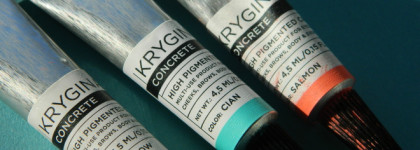 Делюсь средством для создания самого весеннего макияжа. Конкрит в оттенке Salmon от Krygina Cosmetics Concrete