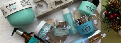 Синий иней: все мои уходы-баночки в зимнем морозном цвете