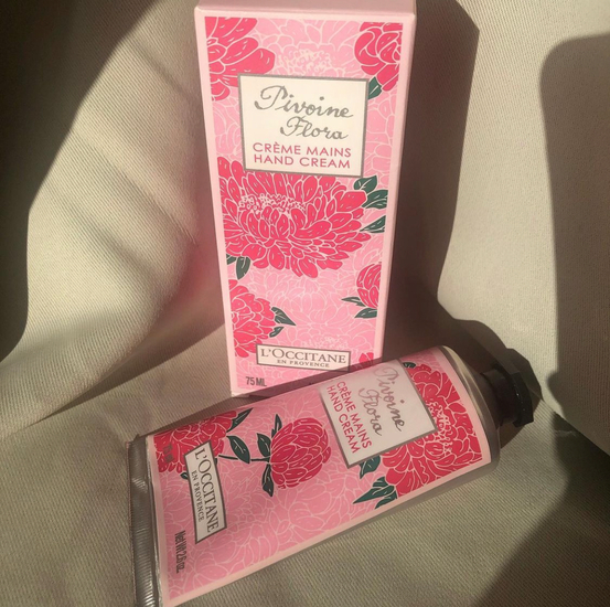 Пиономания: крем для рук с ароматом цветущего пиона L'occitane Pivoine Flora