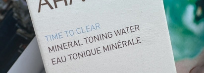Живая вода мёртвого моря: тоник AHAVA Time to clear mineral toning water