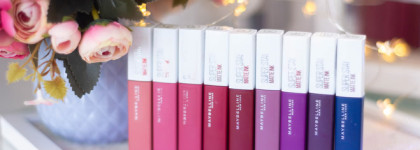 Моя коллекция помад Maybelline Super Stay Matte Ink