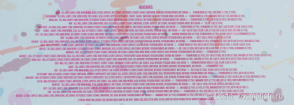 Яркая и одновременно пастельная цветовая гамма в палетке Jeffree Star Jawbreaker Eyeshadow Pressed Pigment Palette