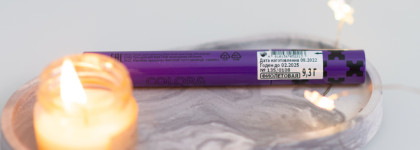 Акцентная тушь BelorDesign Bad Doll Color Bomb Mascara в фиолетовом оттенке