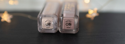 Новинка на рынке: жидкие тени Vivienne Sabo Artiste 24/7 в оттенках 02 Brilliant Dore и 05 Gris Mat Beige