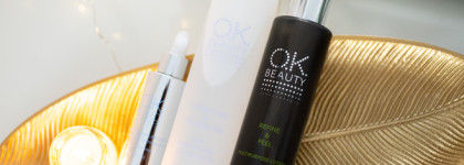 Уход OK Beauty: пилинг-лосьон, тонер и сыворотка с пептидами