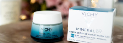 Идеальная парочка Vichy: увлажняющий крем Mineral 89 и ночная крем-маска Aqualia Thermal