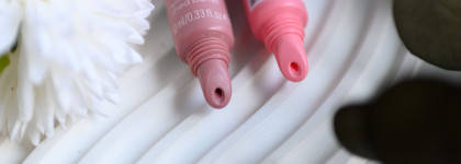 Лучшее для губ: Essence The Super Peptide в оттенках 03 Toffeetastic! и 04 Coralized