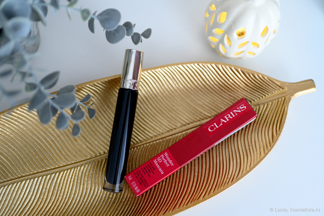 Clarins Wonder Perfect 5D 01 «Пятое измерение» для прямых и скромных ресниц