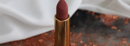 Одна из самых красивых помад моей коллекции: Gucci Mat в оттенке 204 Peggy Taupe