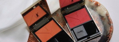 Румяна, вставшие в один ряд с румянами от Hourglass - YSL Couture Blush в оттенках 2 Rouge Saint-Germain и 3 Orange Perfecto