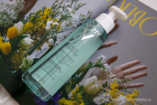 Очищающий гель для умывания, решивший задержаться на моей полке: Gel Frais Nettoyant линейки Pureté Thermale от Vichy