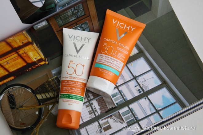 Испытание солнцезащитных средств серии Capital Soleil Emulsion от Vichy проблемной комбинированной кожей
