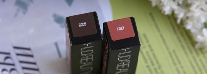 Huda Beauty Faux Filler Extra Shine Lip Gloss в оттенках Foxy и Coco