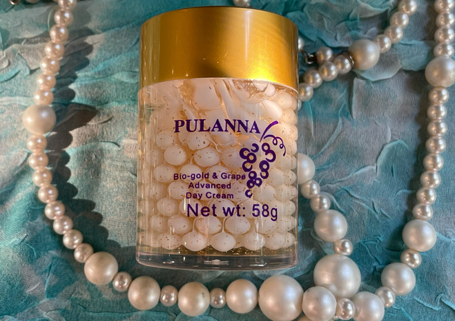 Жемчужный крем Pulanna Bio-gold & Grape advanced day cream | Отзывы ...