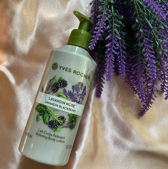 Лавандовое искушение с Relaxing Body Lotion Lavandin Blackberry от Yves Rocher
