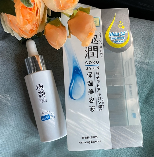 Увлажняющая эссенция с четырьмя типами гиалуроновой кислоты Hada Labo Gokujyun Hydrating Essence, 30 гр