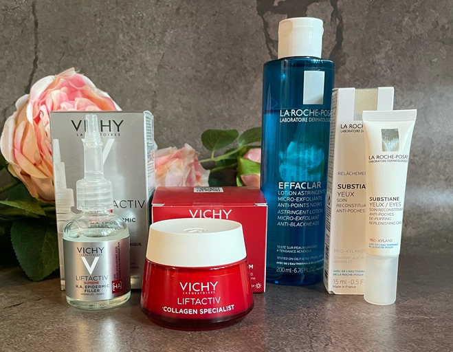 Полный уход от Vichy и La Roche-Posay
