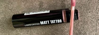Зацементированные губы: Жидкая матовая губная помада Liquid Lipstick Matt Tattoo No Transfer 12H в оттенке 123 от Luxvisage