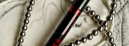 Лучшая бюджетная тушь- Luxvisage XXL эффект накладных ресниц в черном оттенке, 9гр