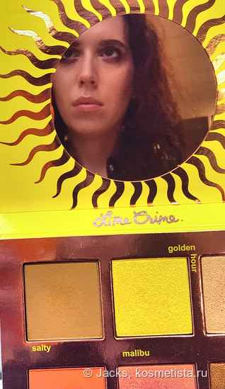 Оранжевое солнце! Оранжевое небо! Оранжевая я с палеткой для лица Lime Crime Sunkissed Face Palette + аналоги оттенков в моей коллекции! 