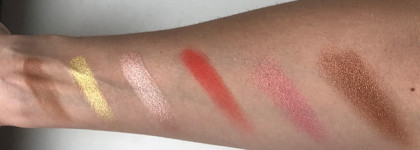 Оранжевое солнце! Оранжевое небо! Оранжевая я с палеткой для лица Lime Crime Sunkissed Face Palette + аналоги оттенков в моей коллекции! 