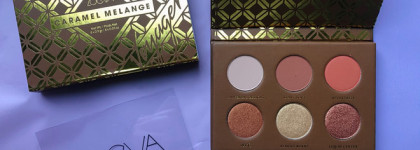 Малышки на миллион в коллекции Zoeva. Рождённая в муках Caramel Melange из набора мини-палеток Plaisir Voyager. Часть II