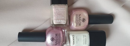 Цвет волшебства: Chanel #629 Atmosphere, Chanel #511 Perl Drop, Nailor #304NP Klimt, Nailor # 317NP Vasnetsov