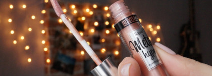 Фаворит на каждый день. Жидкие тени metal hype от Luxvisage в оттенке 02