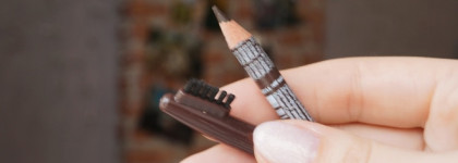 Оформление бровей с карандашом Ресничка в оттенке 204