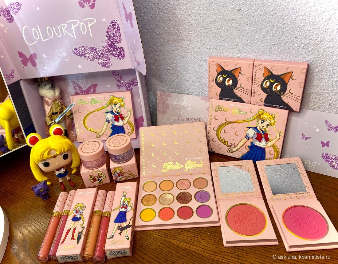 Коллекция SailorMoon X ColourPop