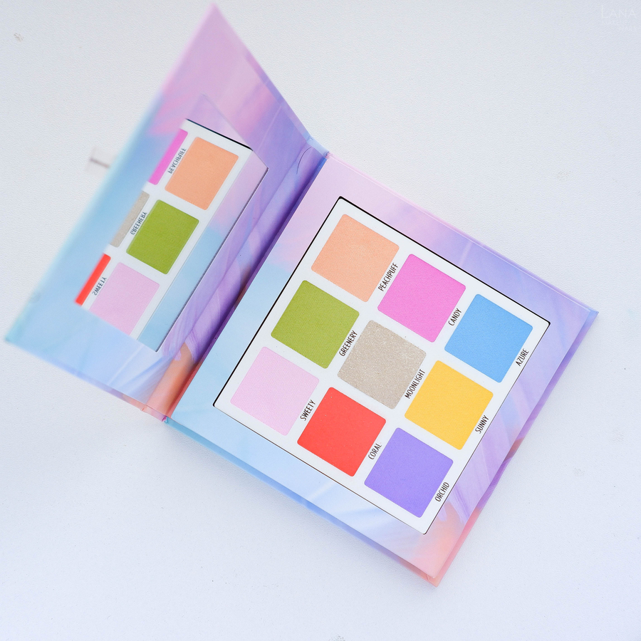 Golden Rose Miss Beauty eyeshadow palette "Colourpop"