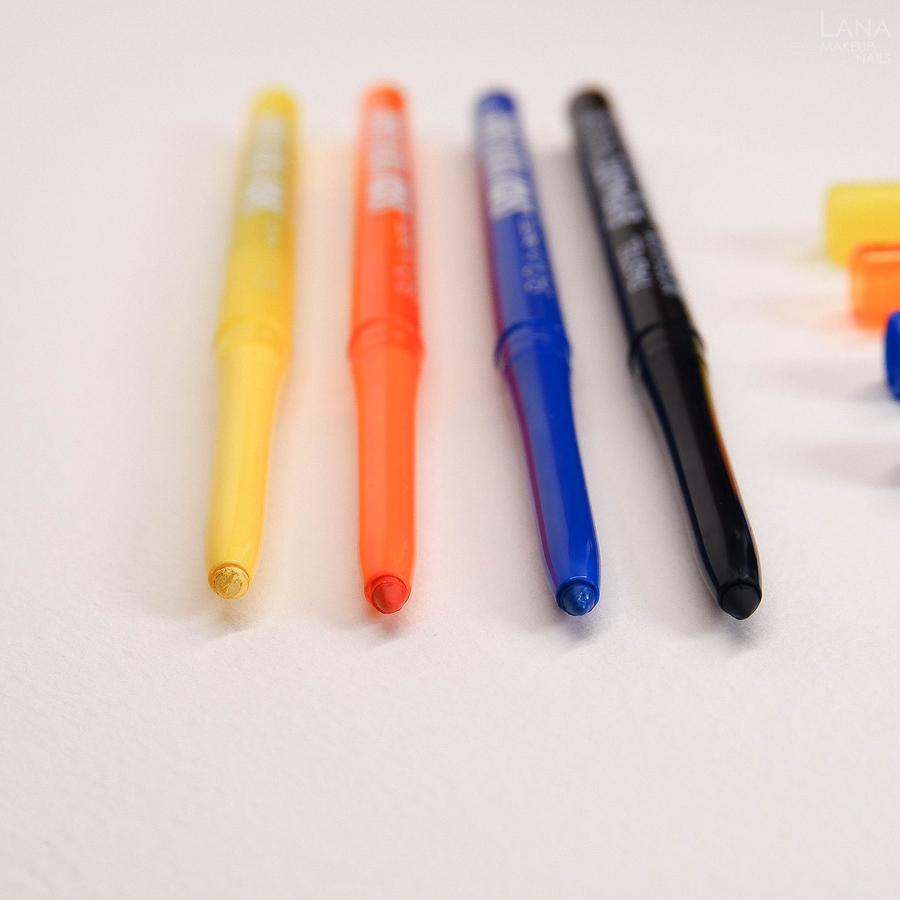 Карандаши Pastel Cosmetics "Show your game" 401,407,248 и eyematic kajal 320.