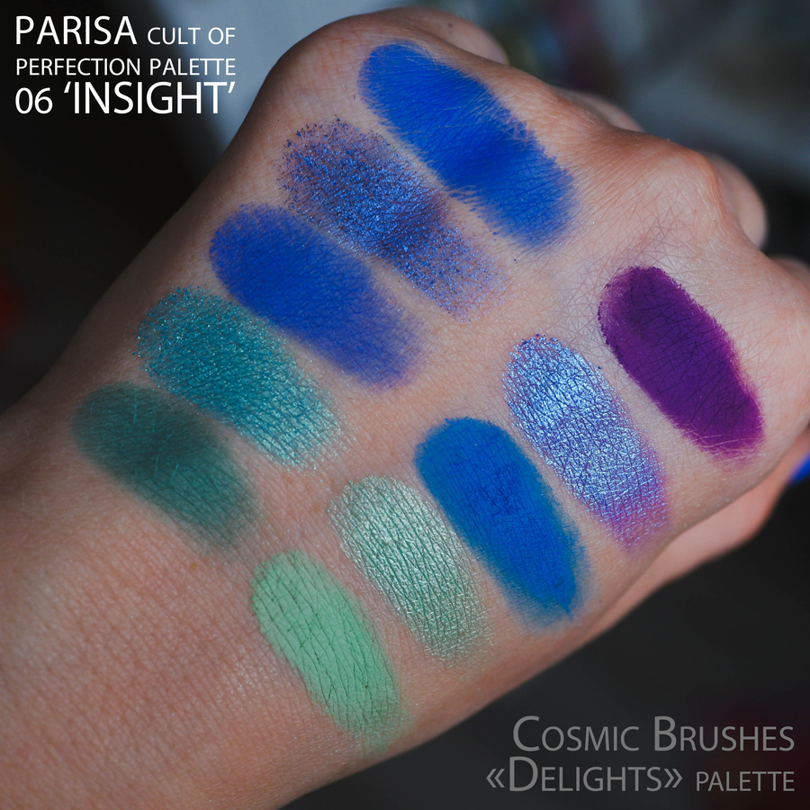 Cosmic Brushes Delights Palette.