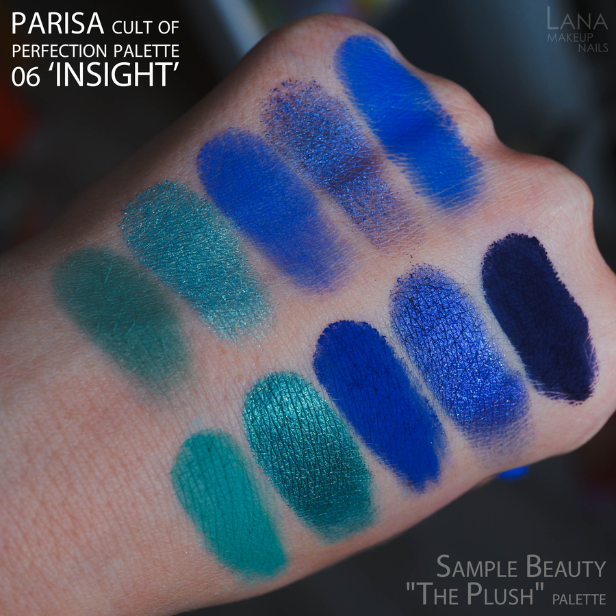 Sample Beauty "The Plush" palette.