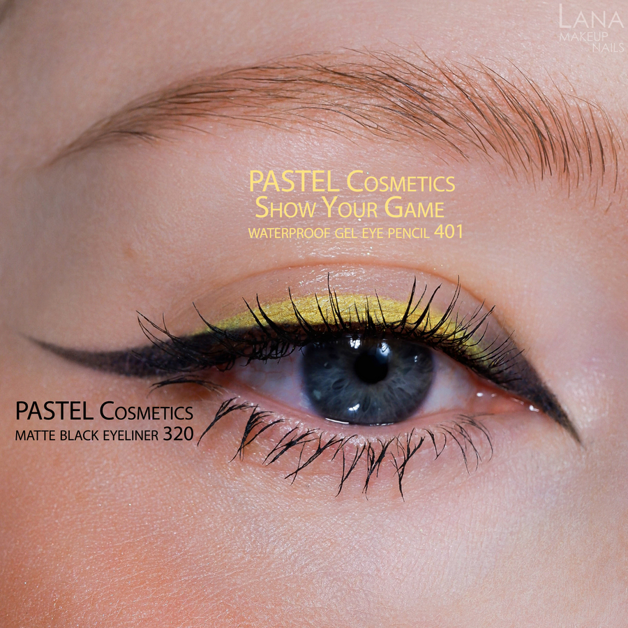 Pastel "Show your game" waterproof gel eye pencil