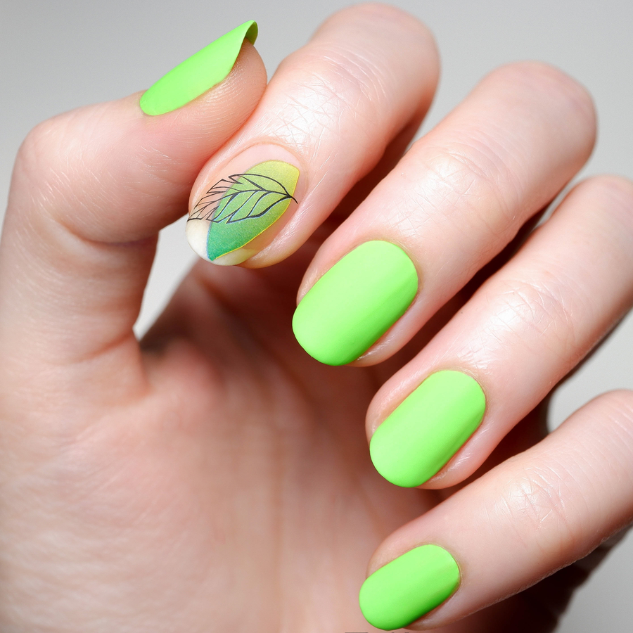 Scriptor неоновый лак для ногтей "Нун"