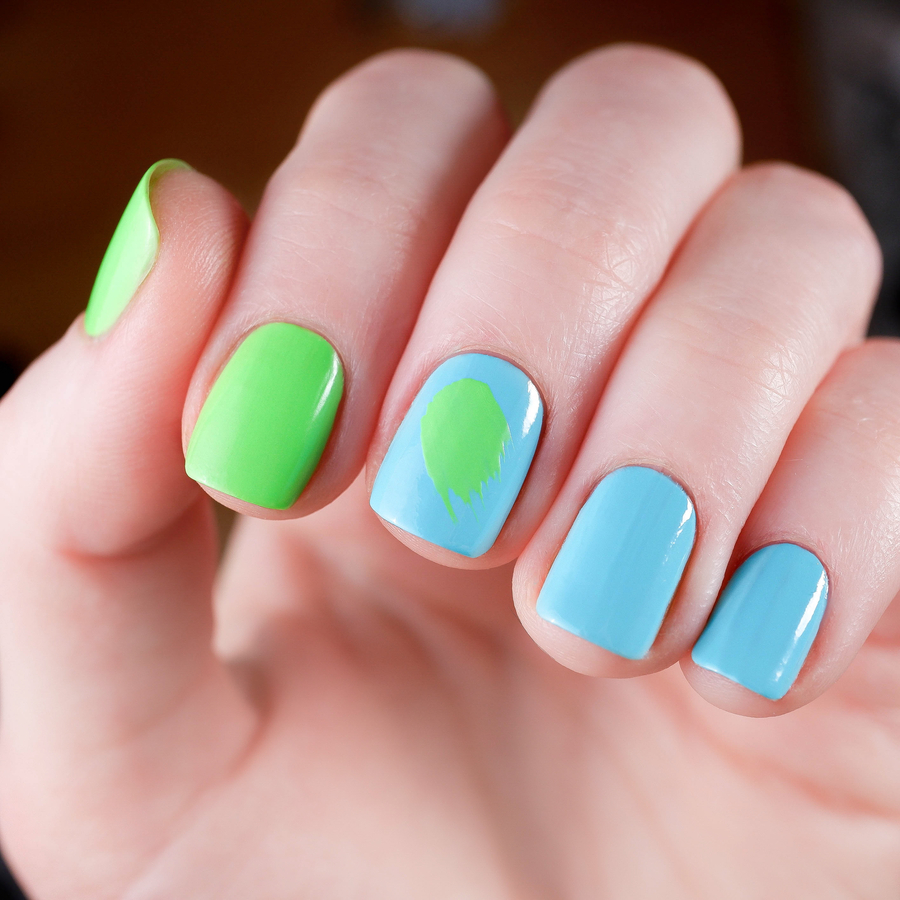 Scriptor неоновый лак для ногтей "Нун"