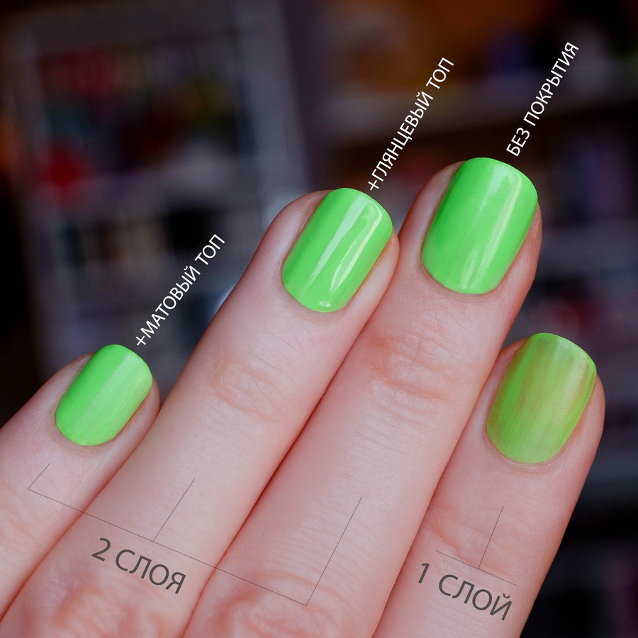 Scriptor неоновый лак для ногтей "Нун"