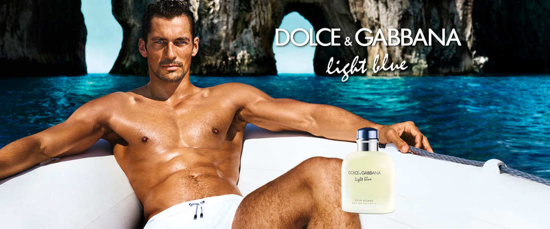 Рекламная кампания мужской версии аромата. Лицо аромата - Давид Ганди.