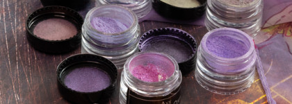 Фиолетовое ассорти - Тамми Танука, Bronx и MAC