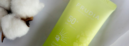 Солнцезащитный крем для жирной кожи: Frudia Green Grape Sebum Control Cooling Sun Gel