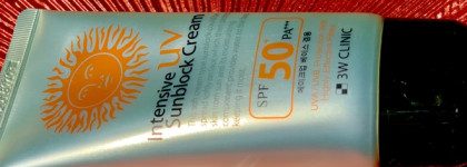 А вы готовы к встрече с солнцем? 3w clinic intensive sunblock cream SPF50