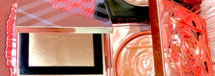 3 звёздочки моей косметички: Camelia de Chanel, бантик Burberry silver shimmer и роза Smashbox+Vlada petal metal