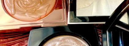 3 звёздочки моей косметички: Camelia de Chanel, бантик Burberry silver shimmer и роза Smashbox+Vlada petal metal