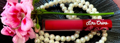 Красивая, но с дурным характером! Жидкая матовая помада velvetines в летнем оттенке True love от Lime crime