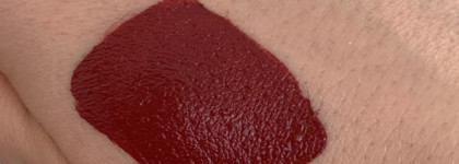 Шоколадно - ягодный, готический и роковой оттенок Lime Crime Velvetines Liquid To Matte Lip Stain Saint